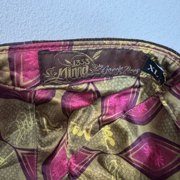 1333 Minna Newsboy Cap Goorin Bros Embroidered Woman Art Hat XL RARE Y2K Artsy - Picture 2 of 6